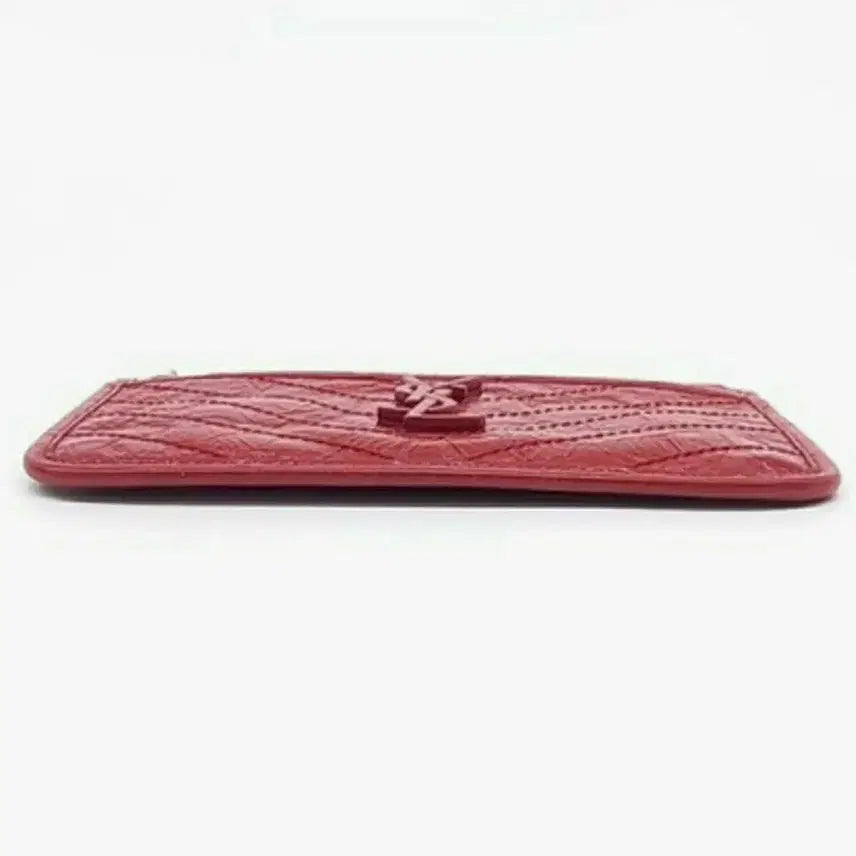 [BUNJANG] Saint Laurent Red Matelassé Clutch / 정품 생로랑 레드색 마틀라세 클러치