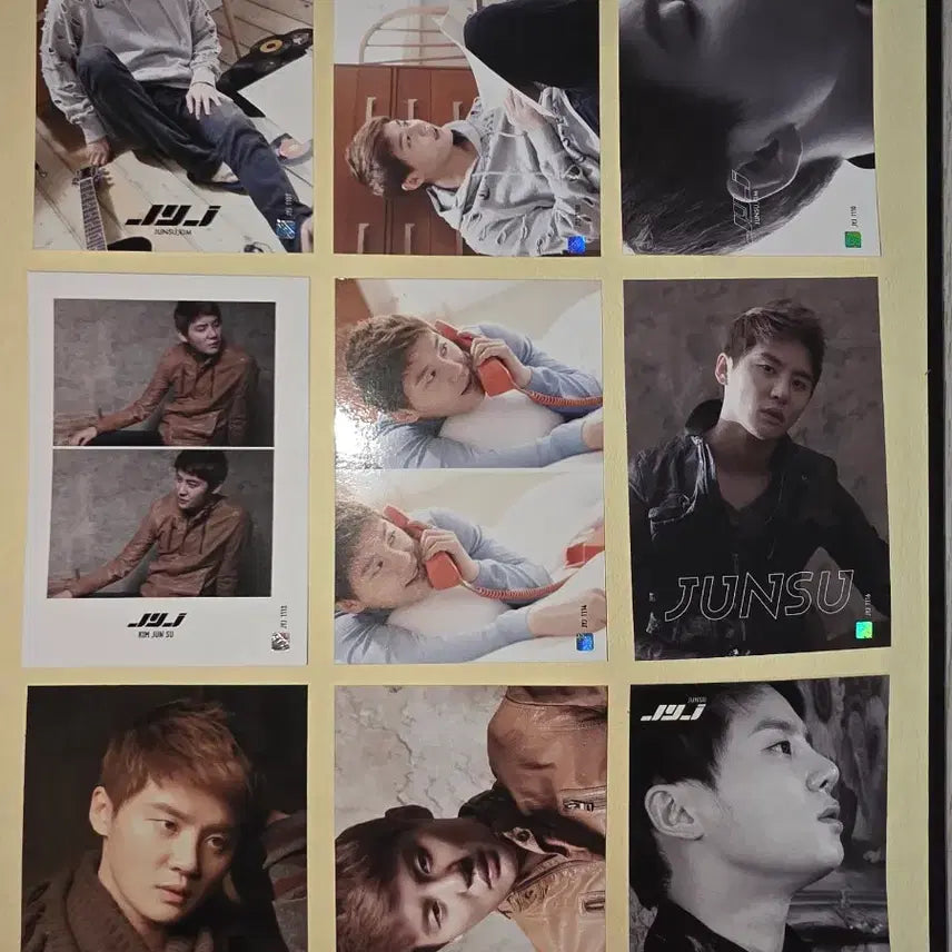 [BUNJANG] JYJ Collection Cards Bundle Set / JYJ 컬렉션 카드 / 선택 2번 모두
