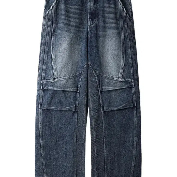 [BUNJANG] Ignota CAULIS Blue Denim Pants / 이그노타 CORE:14 CAULIS 블루 데님 팬츠