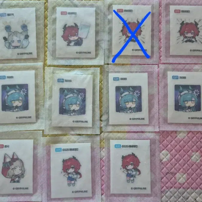 [BUNJANG] Enfield Sticker Swap / (수정)엔드필드 띠부씰 및 포토카드 교환
