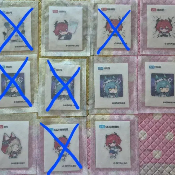 [BUNJANG] Enfield Sticker Swap / (수정)엔드필드 띠부씰 및 포토카드 교환