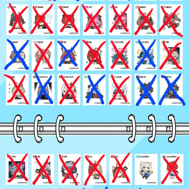 [BUNJANG] Enfield Sticker Swap / (수정)엔드필드 띠부씰 및 포토카드 교환