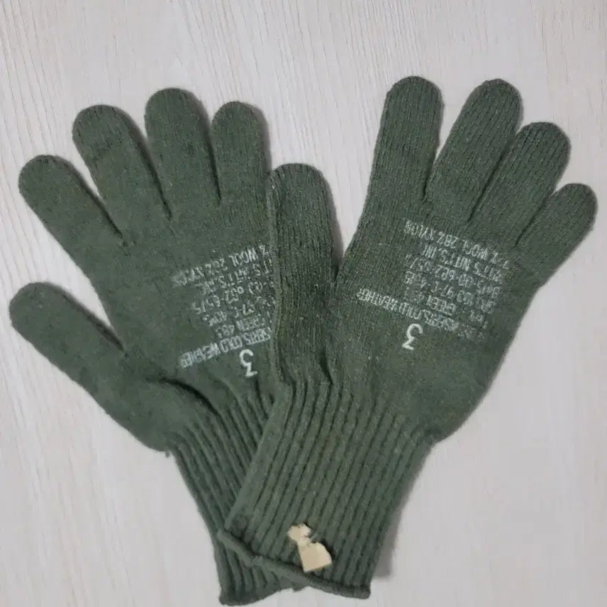 [BUNJANG] US Army Olive Drab Gloves / 미군 국방색 장갑