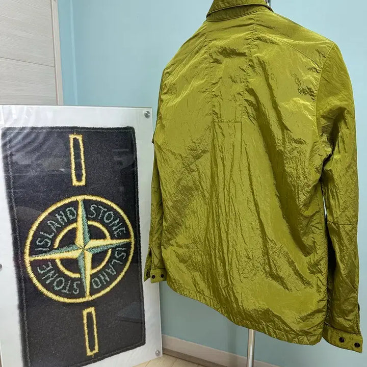 [BUNJANG] Stone Island Nylon Metal Jacket Yellow M / 스톤아일랜드 나일론 메탈 자켓 매장판M