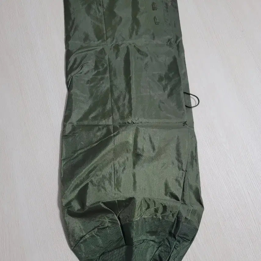 [BUNJANG] Khaki Pouch with Coating / 국방색 자루