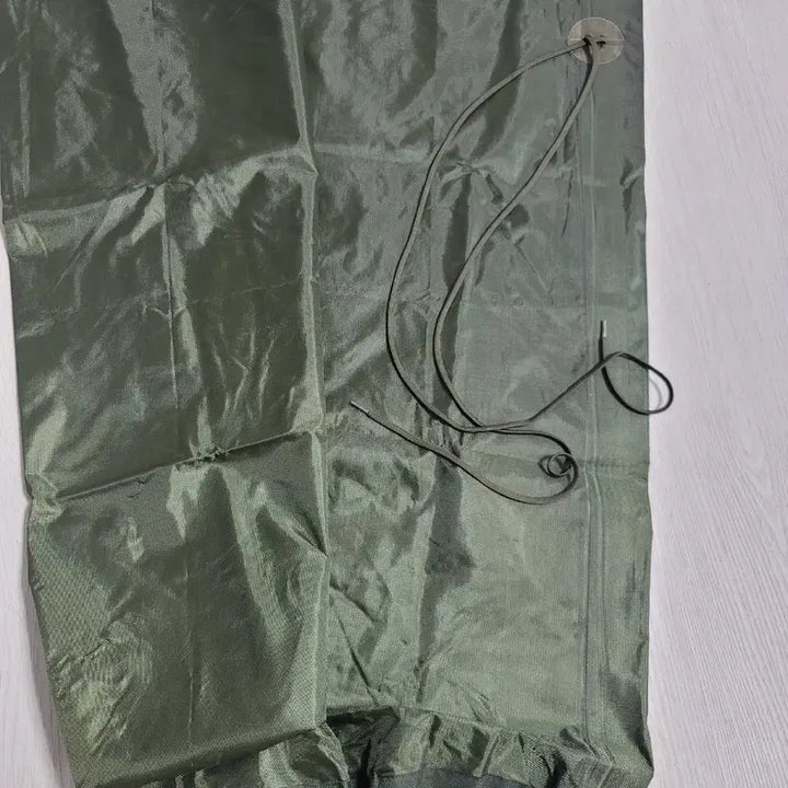 [BUNJANG] Khaki Pouch with Coating / 국방색 자루