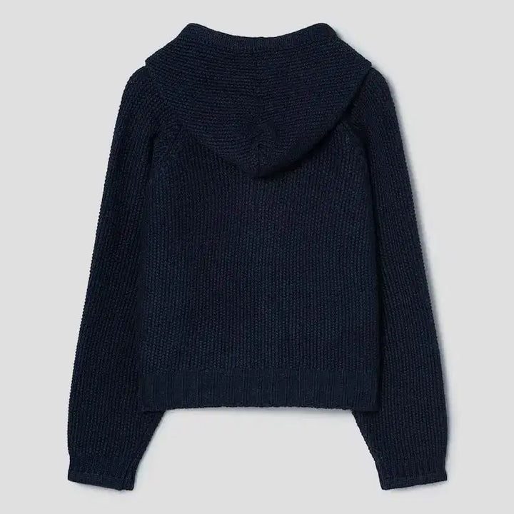 [BUNJANG] 8seconds Toggle Button Hooded Cardigan Navy / [새상품]에잇세컨즈 토글버튼 후드 카디건 네이비
