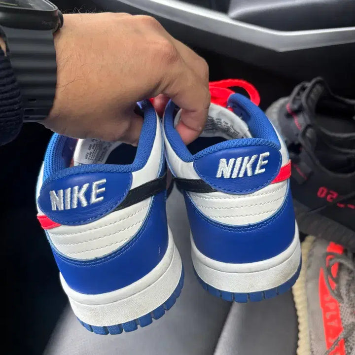 [BUNJANG] Nike Dunk White/Blue Sneakers / 정품 나이키 덩크 흰파