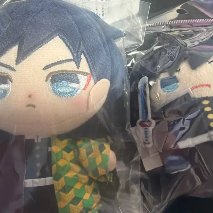 [BUNJANG] Demon Slayer Tomioka Giyu Plush Set / 귀멸의 칼날 토미오카 기유 푸치 누이 마메메이토 세트