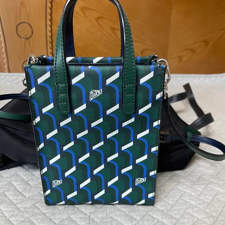 [BUNJANG] Rosa.K Mini Tote Bag Green / 로사케이 미니 토트백 그린