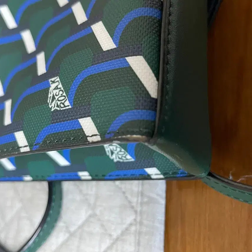[BUNJANG] Rosa.K Mini Tote Bag Green / 로사케이 미니 토트백 그린