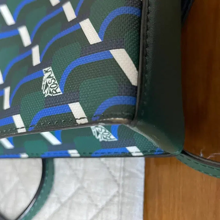 [BUNJANG] Rosa.K Mini Tote Bag Green / 로사케이 미니 토트백 그린