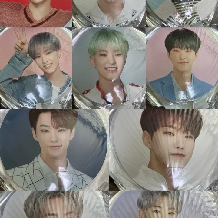 [BUNJANG] SEVENTEEN HOSHI Uchiwa &amp; Picket Set / 세븐틴 호시 우치와 이미지피켓 빨치와 일괄 양도