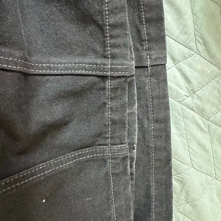[BUNJANG] ETC E Curved Panel Denim Pants L / 이티씨이 커브드 패널 데님 팬츠 L