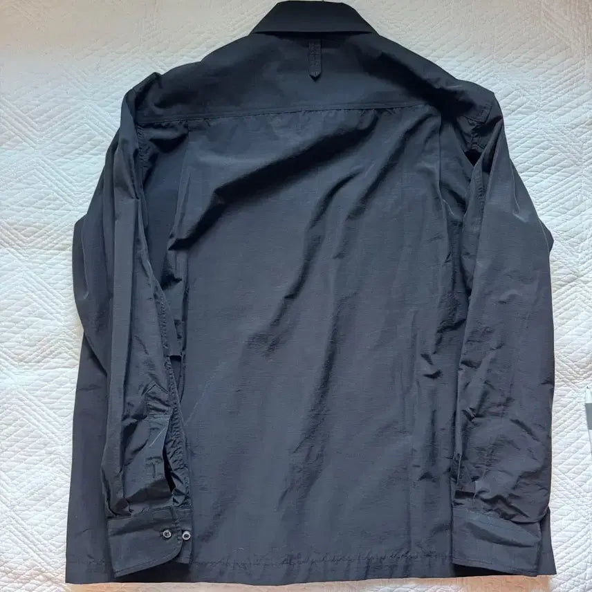 [BUNJANG] Eastlog M65 Shirt Jacket Black Ripstop / 이스트로그 M65 SHIRT JACKET BLACK RIPSTOP M사이
