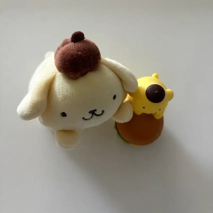 [BUNJANG] Sanrio Pompompurin Doll Kuromi Figure / 산리오 폼폼푸린 인형 쿠지 피규어