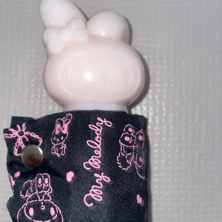 [BUNJANG] My Melody Vintage Umbrella / 반택포) 마이멜로디 우산 블랙핑크 고전문구