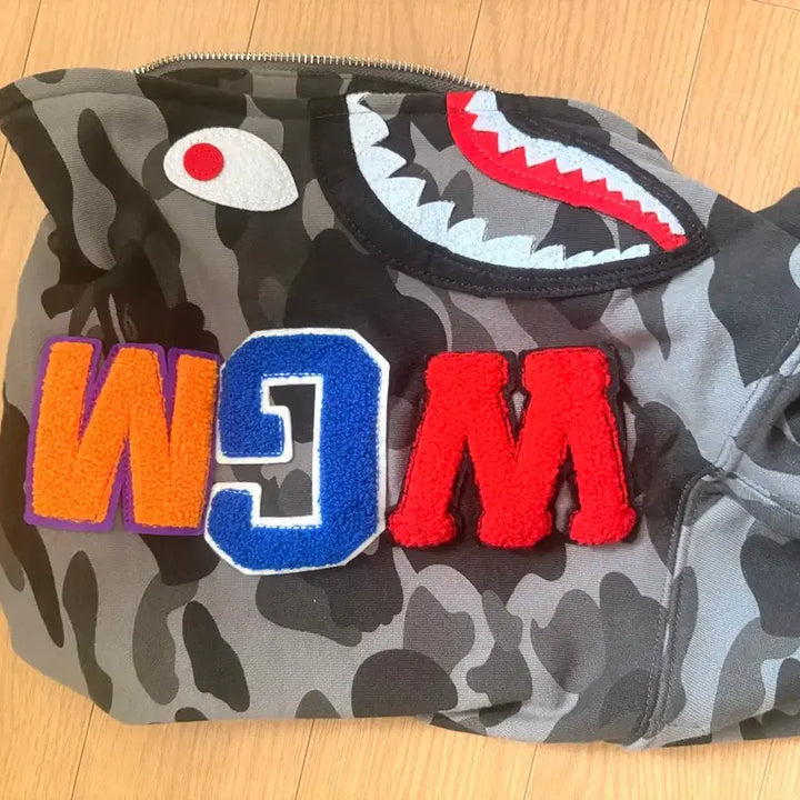 [BUNJANG] BAPE Shark Full Zip Hoodie Black L / BAPE 베이프 샤크 후드 집업 블랙L사이즈