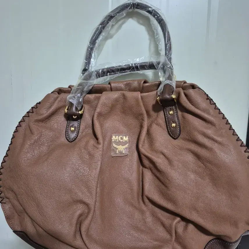 [BUNJANG] MCM Brown Tote Bag / MCM 가방 브라운 토트백