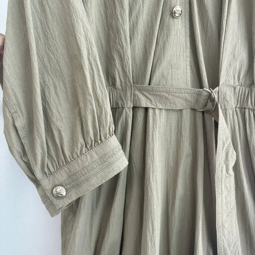 [BUNJANG] DEWL Midi Dress Khaki / DEWL 듀엘 원피스 시슬리 타임 마인 마쥬 보브