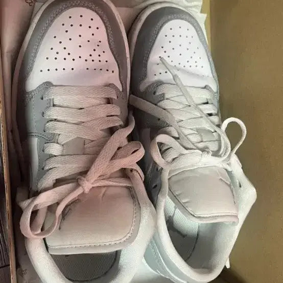 [BUNJANG] Nike Jordan 1 Low Wolf Grey / 나이키 조던 1 로우 울프그레이 230