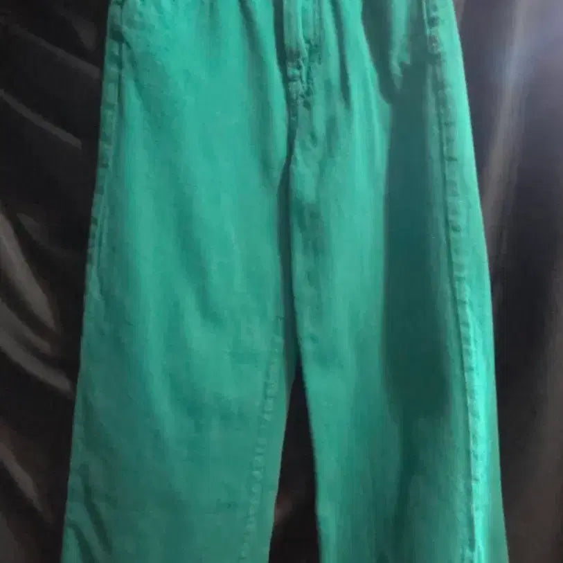 [BUNJANG] Plastic Island Wide Leg Denim Pants / 플라스틱아일랜드 와이드 데님 팬츠