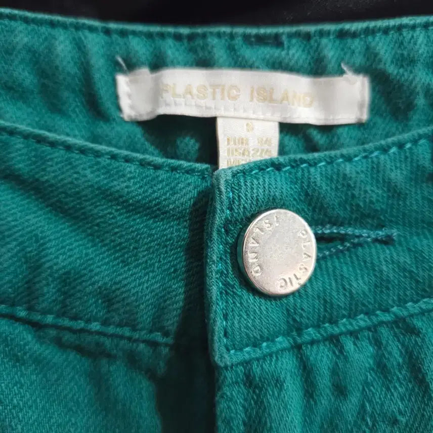 [BUNJANG] Plastic Island Wide Leg Denim Pants / 플라스틱아일랜드 와이드 데님 팬츠