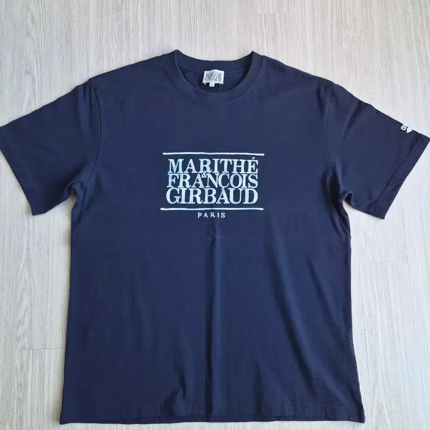 [BUNJANG] Marithe + Arena Classic Logo Short Sleeve T-Shirt Navy / XL 마리떼 x 아레나 클레식 로고 반팔 티셔츠 네이비