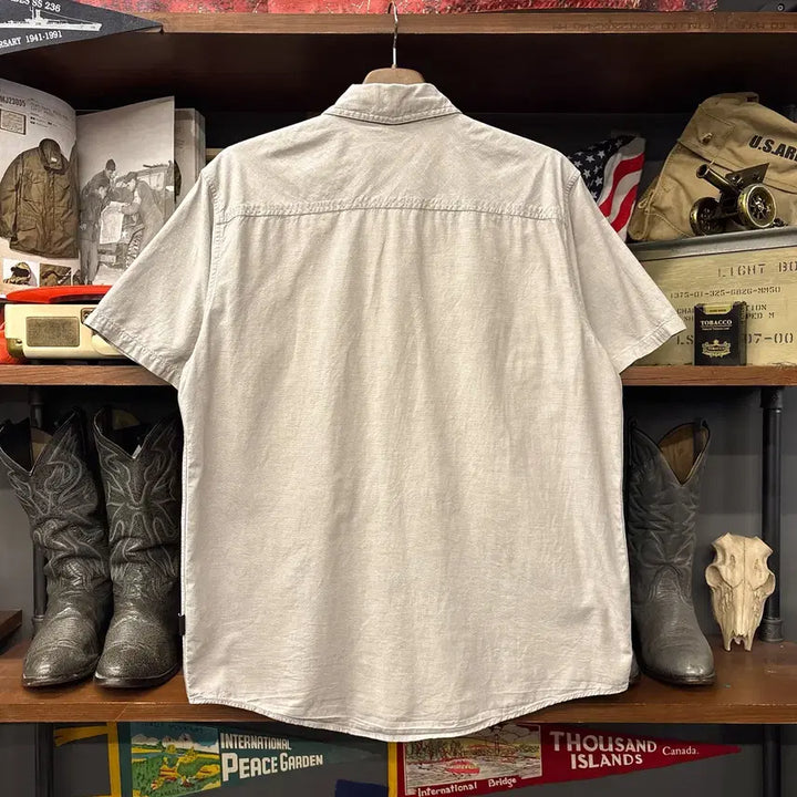 [BUNJANG] Patagonia Organic Cotton Basic Button-Down Oxford Shirt / 파타고니아 오가닉코튼 베이직 버튼다운 옥스포드 셔츠 N1290