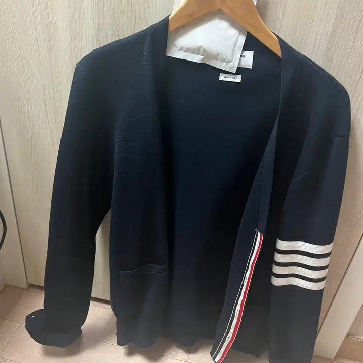 [BUNJANG] Thom Browne Milano Stitch Cardigan Navy / 톰브라운 밀라노 스티치 가디건 네이비