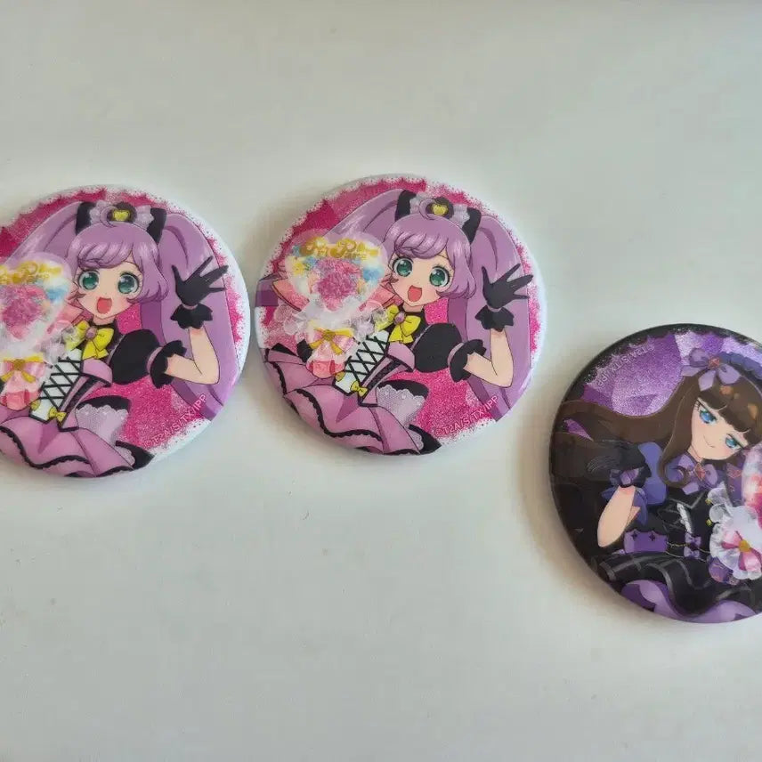 [BUNJANG] Pripara Manaka Lala Aroma Can Badge Set / 프리파라 마나카 라라 아로마 캔뱃지 판매