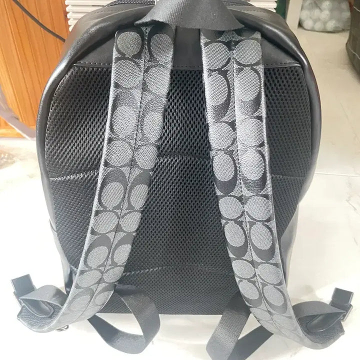 [BUNJANG] Coach Signature Backpack Black / 코치 시그니처 백팩 블랙