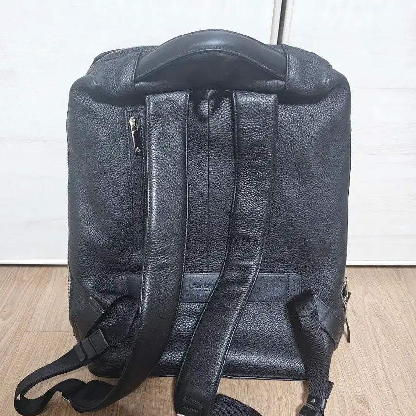 [BUNJANG] Samsonite Black Label Leather Backpack / 샘소나이트 블랙라벨 가죽 백팩
