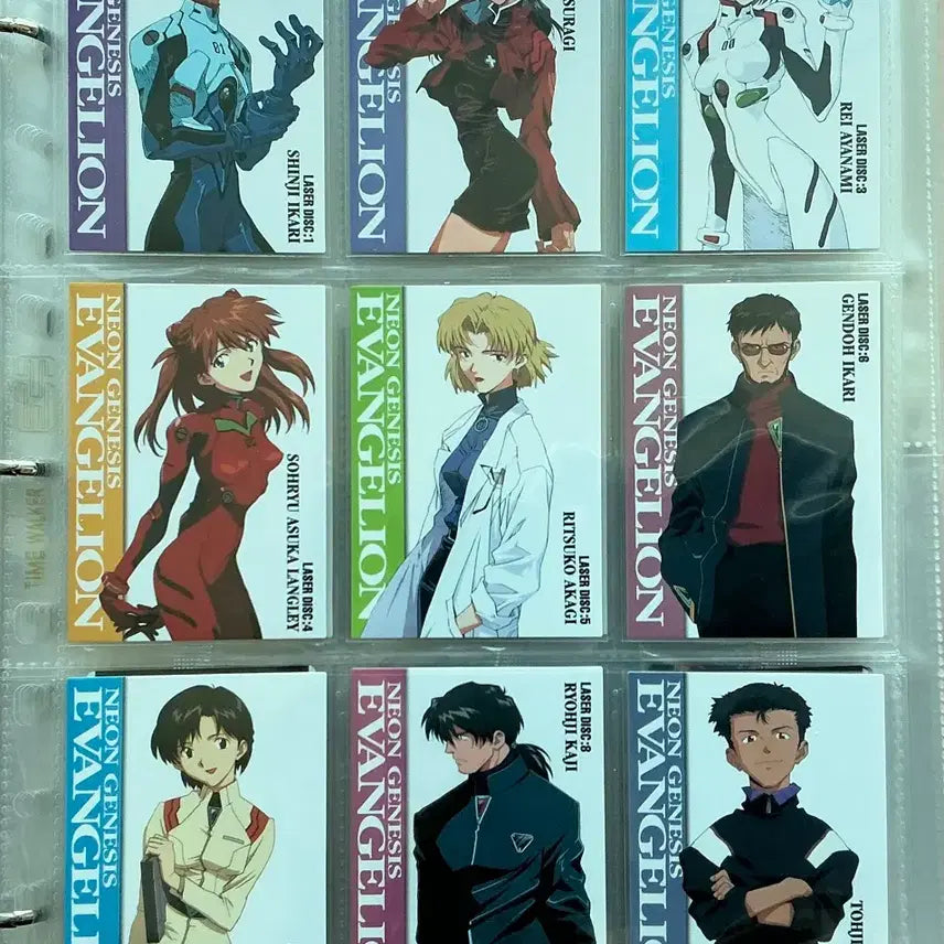 [BUNJANG] Evangelion Wafer Card Bundle Set (Sealed) / 에반게리온 웨하스 카드 미개봉 일괄