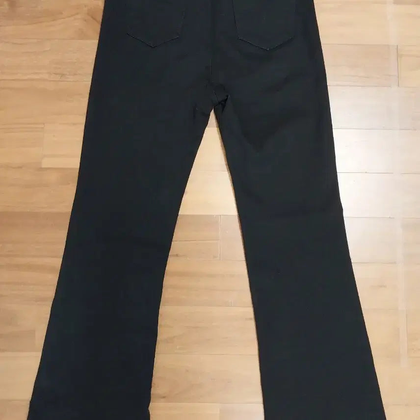 [BUNJANG] Mins Shop Black Banding Bootcut Pants / 민스샵 블랙 밴딩 부츠컷 팬츠 바지