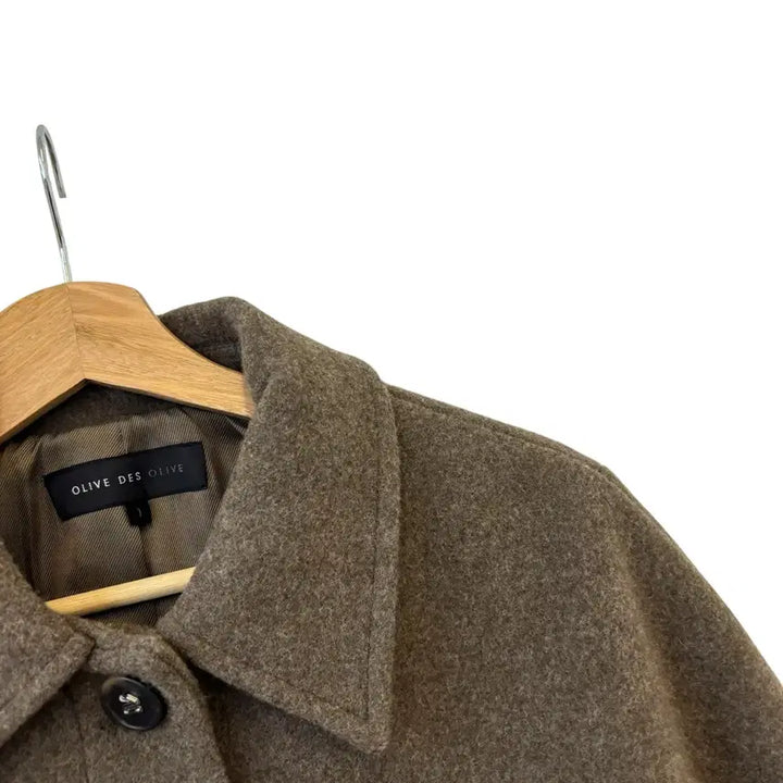 [BUNJANG] Olive des Olive 24FW Dolman Sleeve Wool Coat Size 1 / 올리브데올리브 24FW 돌먼 소매 울 코트 1 정품