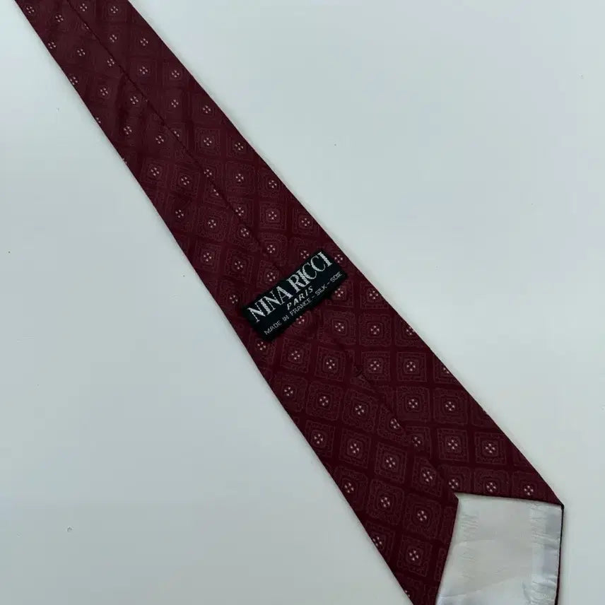 [BUNJANG] Nina Ricci 7.8cm Silk Necktie / 니나리치(Nina ricci) 실크 넥타이 7.8cm