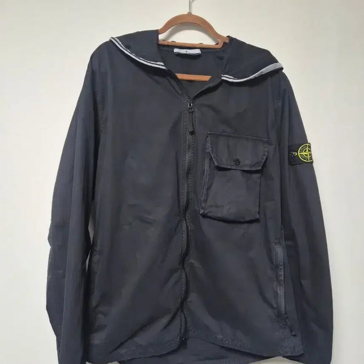 [BUNJANG] Stone Island Old Effect Hooded Overshirt XXL / 스톤아일랜드 올드이펙트 후드 오버셔츠