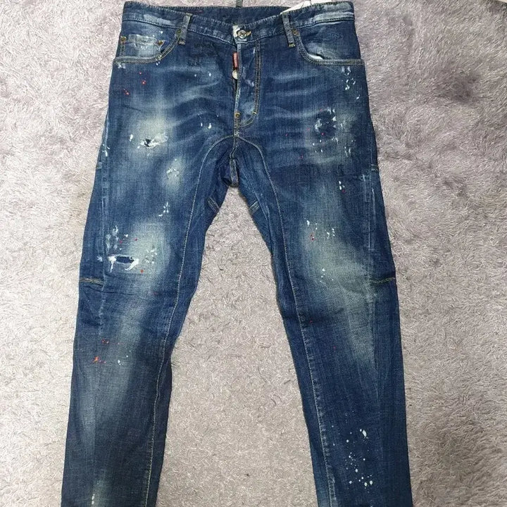 [BUNJANG] DSQUARED2 Biker Jeans Denim Pants / 디스퀘어드 청바지 바이커진 데님 팬츠 50