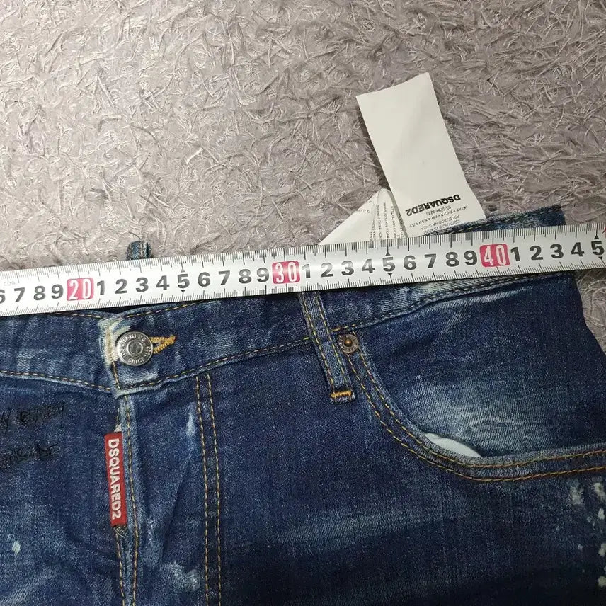[BUNJANG] DSQUARED2 Biker Jeans Denim Pants / 디스퀘어드 청바지 바이커진 데님 팬츠 50