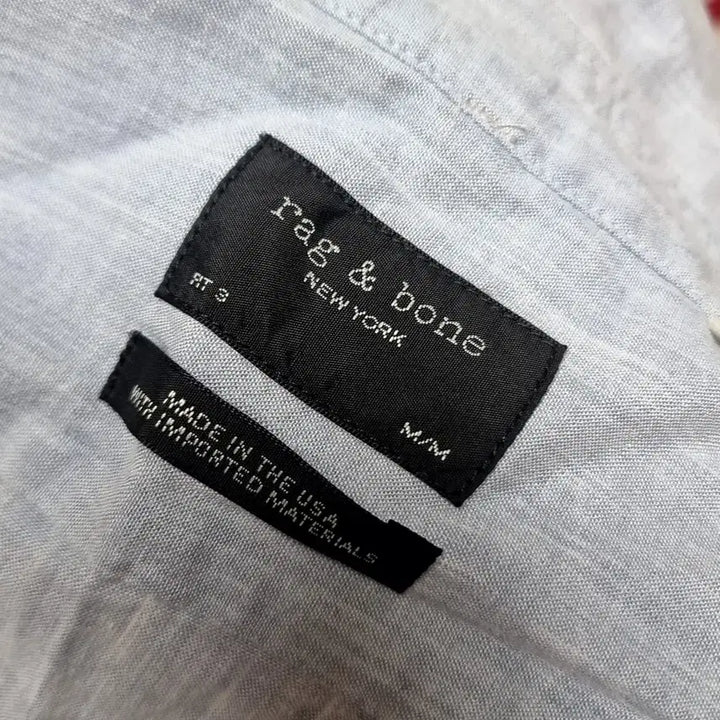 [BUNJANG] Rag &amp; Bone Linen Blend Shirt - Size M (100) / 미제 usa 레그앤본 셔츠 M/M사이즈(100)