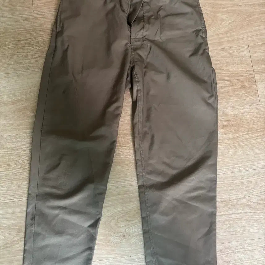 [BUNJANG] Behavior Olive Beige Slacks / [비헤비어] 올리브 베이지 슬랙스