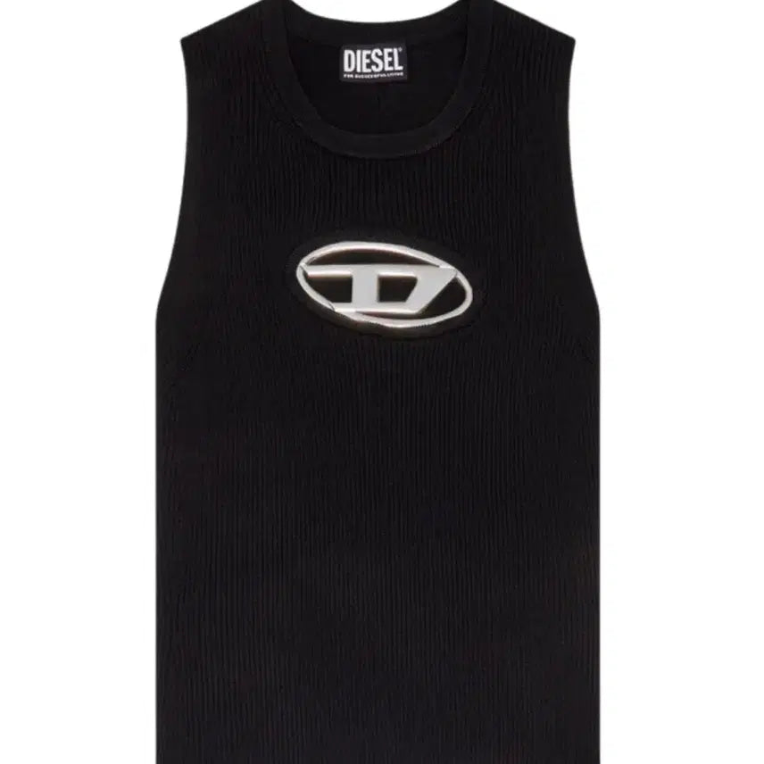 [BUNJANG] Diesel Black Tank Top / 디젤 블랙 나시 xs/ s