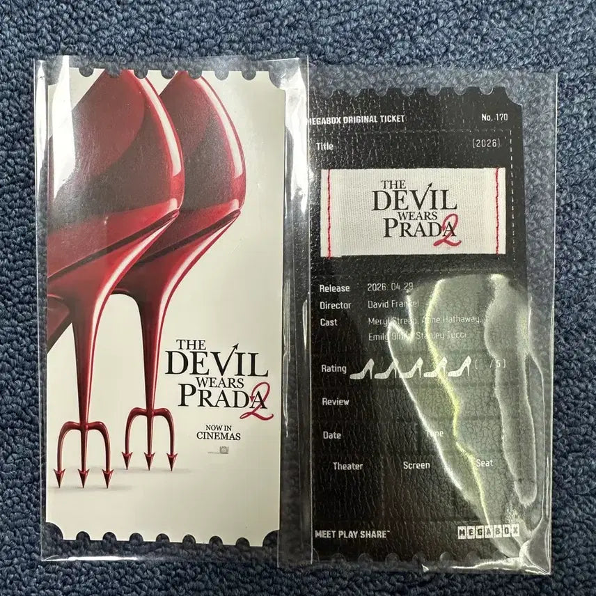 [BUNJANG] The Devil Wears Prada 2 Original Ticket / 악마는 프라다를 입는다2 오리지널 티켓