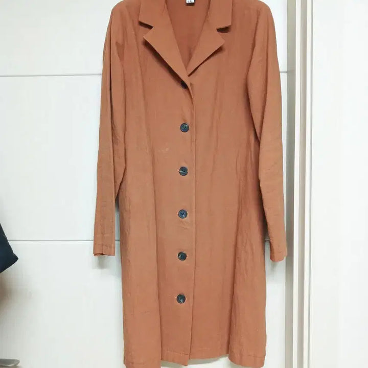 [BUNJANG] Linen Jacket Camel / 2회착용) 원피스나 트렌치로 가능한 린넨자켓