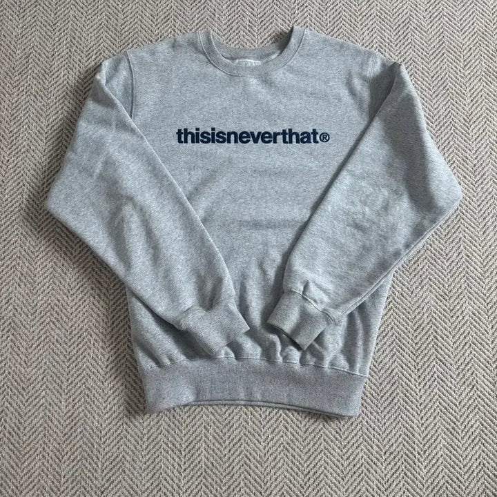 [BUNJANG] Thisisneverthat Sweatshirt Grey / 디스이즈네버댓 맨투맨 그레이