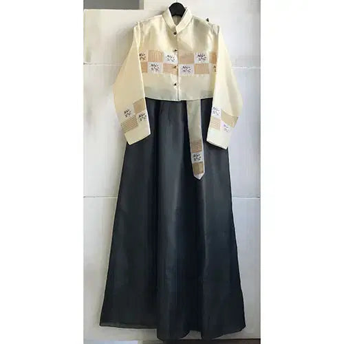 [BUNJANG] Premium Korean Modern Hanbok Dress Set / 고급 국산 계량한복 -55/새거수준