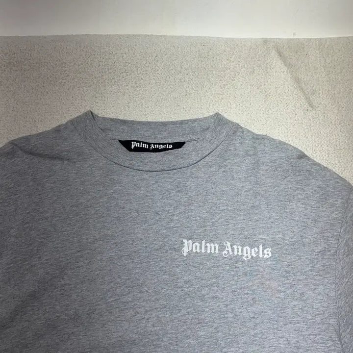 [BUNJANG] Palm Angels 21SS Grey Cotton T-Shirt / 105 팜엔젤스 21ss 그레이 코튼 반팔티