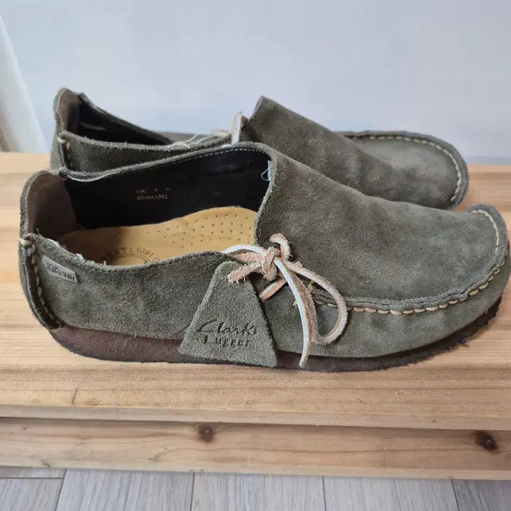 [BUNJANG] Clarks Suede Moccasins Shoes / 클락스 스웨이드 모카신 신발