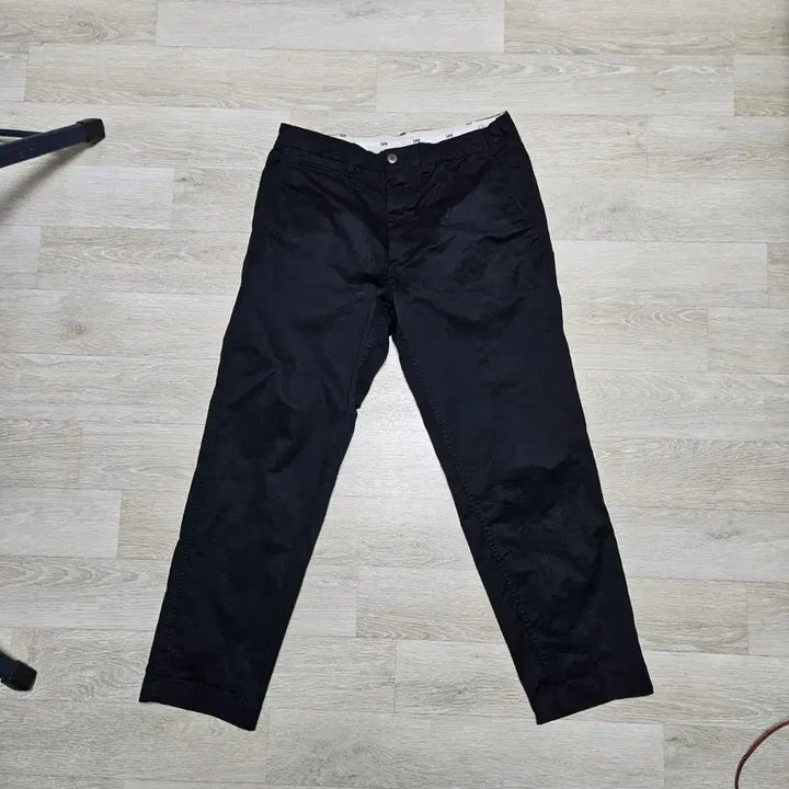[BUNJANG] Lee Black Cotton Pants / Lee 검정색 면바지